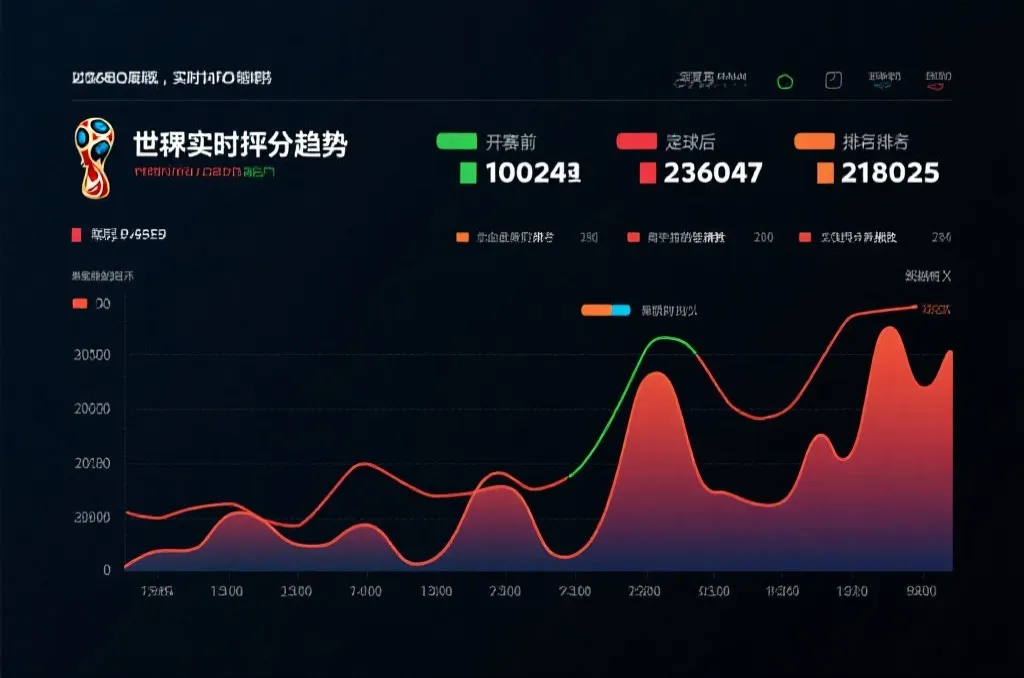 墨西哥队世界杯实时积分走势面板，展示比赛过程中的积分变化